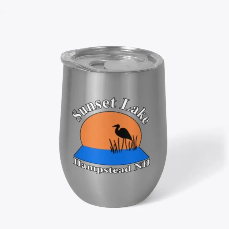 Stainless Wine Tumbler w/Logo