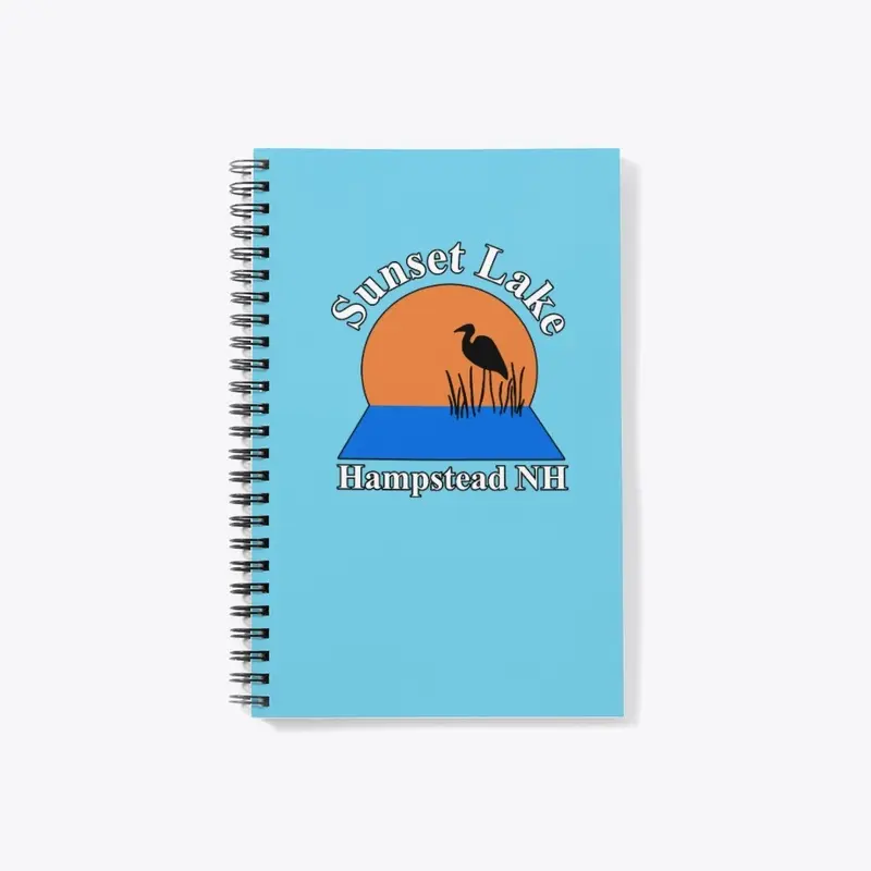 Sunset Lake Notebook