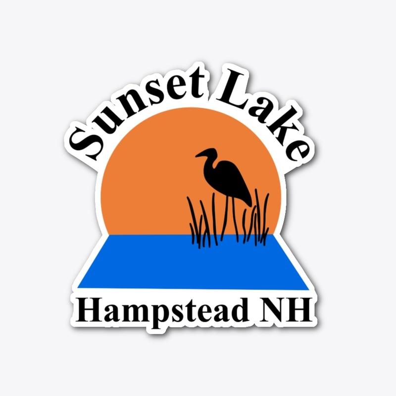 Sunset Lake Sticker