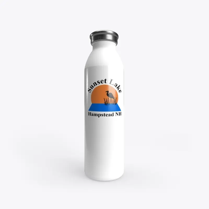 20 oz. Stainless Water Bottle w/logo